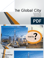 The challenges and opportunities of global cities
