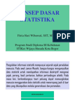 Konsep Dasar Statistik