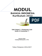 MODUL XI B Indonesia SMT 1