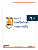 MECO Module 1 Service Availability