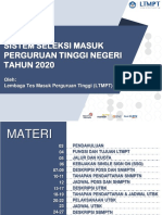 (Dibaca) PPT Resmi LTMPT Seleksi Masuk Perguruan Tinggi (Peraturan Baru).pdf