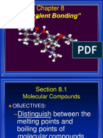 Chapter 8 Covalentbonding