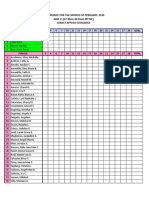 Attendance Abm 11