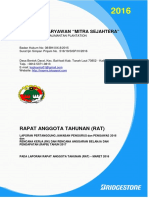 Contoh Laporan RAT PDF