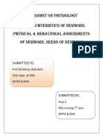 Assignmnt On Physiology