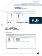 Funções lógicas SE no Calc