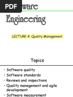 Lecture 4 - Software Quality Management PDF