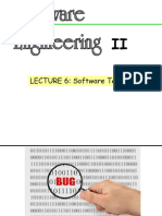 Lecture 6 - Software Testing