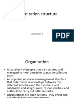 Lecture 02 - Organization structure