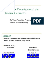 Isomer Konstitusional Dan Isomer Geometri