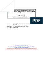 UMC 0.18 um Mixed-Mode and RFCMOS 1.8 V/3.3 V Triple-Well Metal Metal Capacitor Process SPICE Model