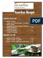 Menu Kopi Hitam