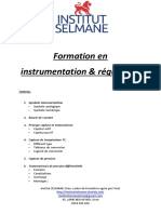 Instrumentation Régulation