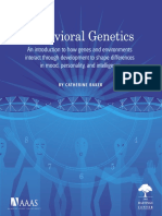 Behavioral Genetics PDF
