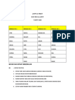 Jadwal Piket