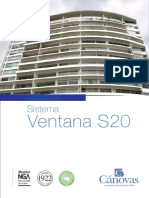 S20 ventana corrediza sistema