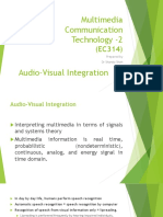 Lecture - 2 - MMCT - Audio-Visual Integration PDF