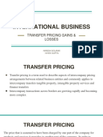 Int. Business Transfer Pricing