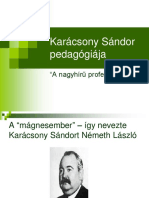 Karácsony Sándor Pedagógiája 