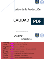 Administración de la Producción CALIDAD