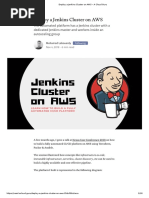 Deploy A Jenkins Cluster On AWS - A Cloud Guru PDF