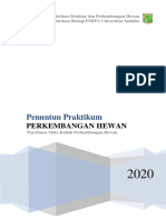 Diktat Praktikum Perkembangan Hewan 2020 - Edited Robby J
