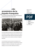 El crecimiento económico de la España franquista