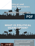 Political and Leadership Structures