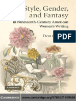 Style, Gender, and Fantasy in Nineteenth-Century American Women's Writing