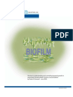 4230-DS3100_CompleteBiofilm the Key to Understanding and Controlling Bacterial Growth in Automated Drinking Water Systems