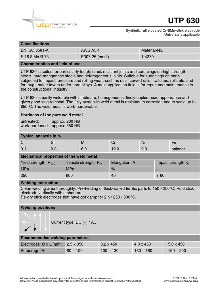 Utp 630 | PDF
