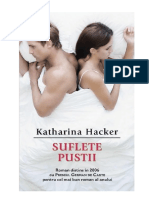 Katharina Hacker - Suflete Pustii PDF