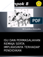 ISU DAN MASALAH REMAJA