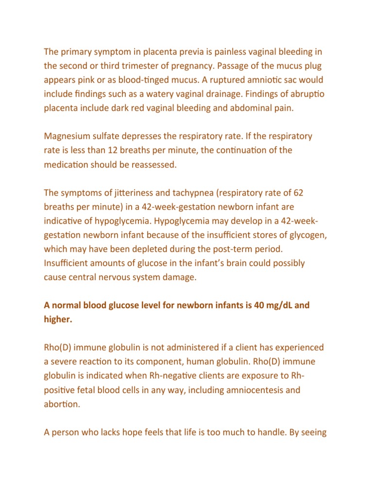 A Normal Blood Glucose Level For Newborn Infants Is 40 MG/DL and Higher