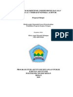 Pengaruh Kompetensi, Independensi dan Self Efficacy terhadap Kinerja Auditor