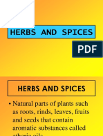 Herbs Presentation