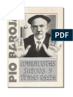 Comunistas, Judios y Demas Ralea - Baroja Pio