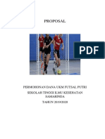 Proposal Ukm Futsal