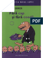 Mihai Gainusa - Fara Cap Si Fara Coada PDF