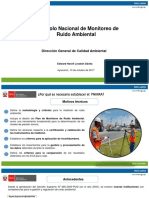 Protocolo Nacional de Monitoreo de Ruido Ambiental