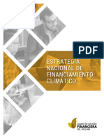 Estrategia Nacional de Financiamiento Climático
