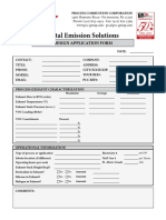 PCCDesign Application Form