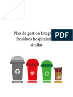 SEPARADORES Plan de Gestión Integral de Residuos Hospitalario y Similar