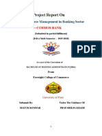 Human Resource Management in Banking Sector in STATE BANK OF INDIA by Prince