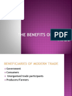 Benefits of Modern Trade