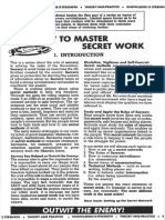 How To Master Secret Work PDF