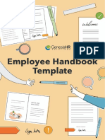 Employee Handbook Template - Genesis HR