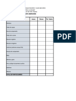 Parámetros PDF