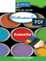 Carta de Color Colorámica Esmalte