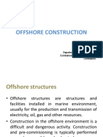 OFFSHORE CONSTRUCTION